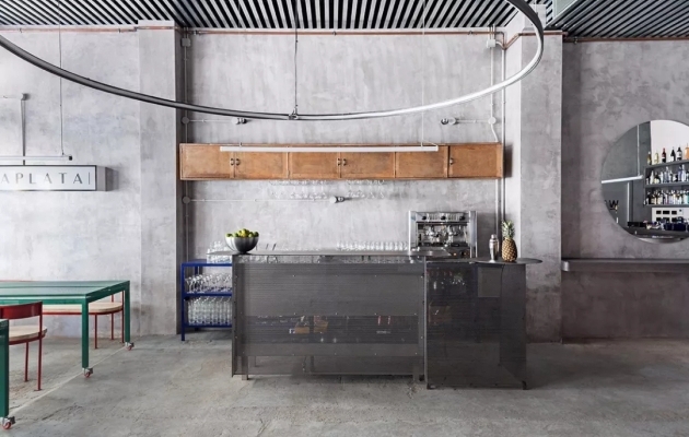 西班牙餐廳設(shè)計案例:極簡而高級