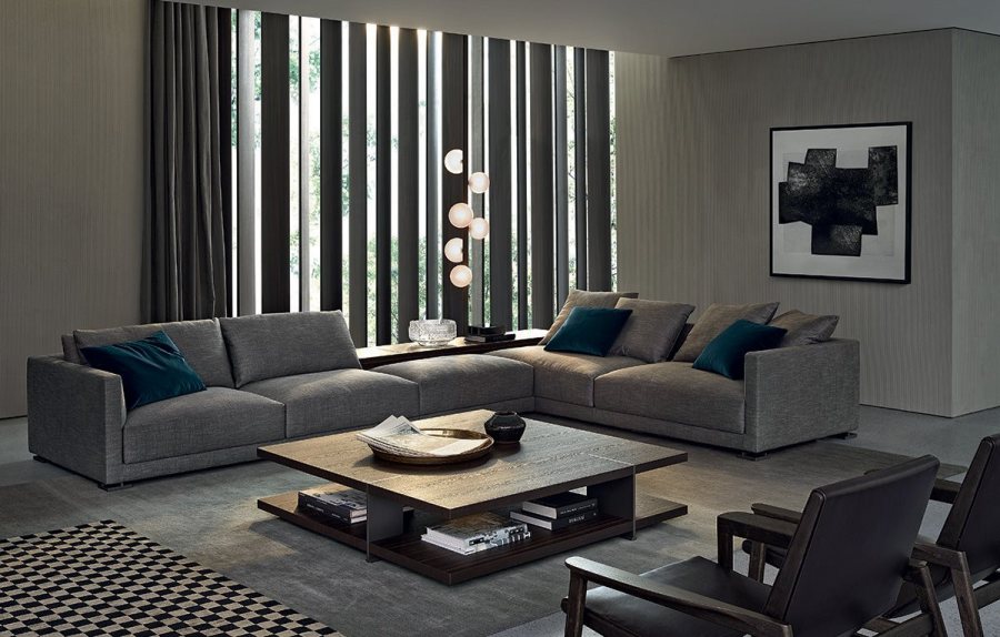 現(xiàn)代簡約客廳沙發(fā)（Bristol Sofa）圖片