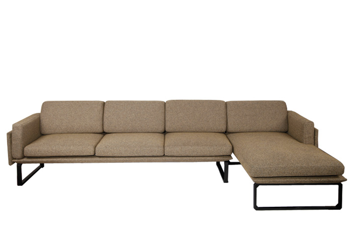 北歐布藝轉(zhuǎn)角沙發(fā)