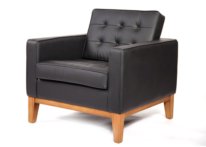 現(xiàn)代真皮簡約沙發(fā)