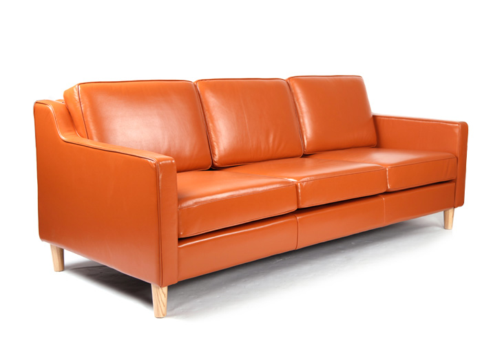 三人位真皮沙發(fā)（three seat leather sofa）