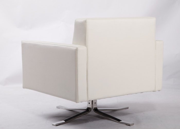 單人位真皮沙發(fā)椅（arm chair）