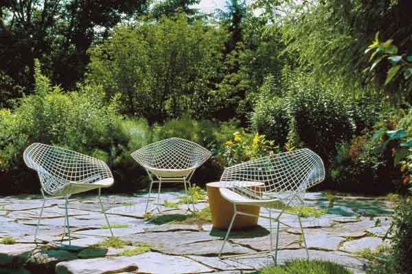 休閑鐵線(xiàn)椅子（Diamond Arm Chair）