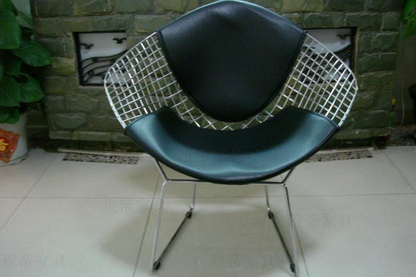 休閑鐵線(xiàn)椅子（Diamond Arm Chair）