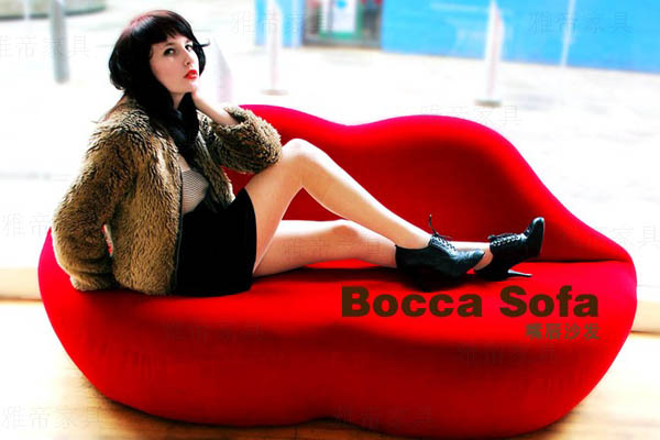 嘴唇沙發(fā)(Bocca sofa)|瑪麗蓮沙發(fā)（Marilyn sofa）