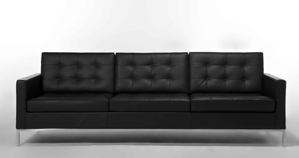 格子樣式簡約造型  深圳雅帝真皮沙發(fā)