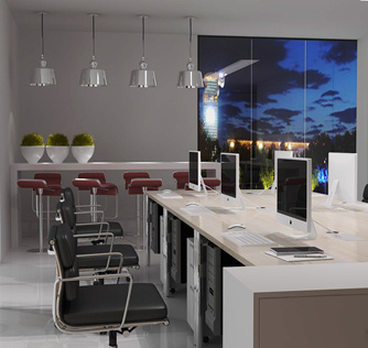 雅帝家具公司非傳統(tǒng)辦公室設(shè)計(jì)效果圖