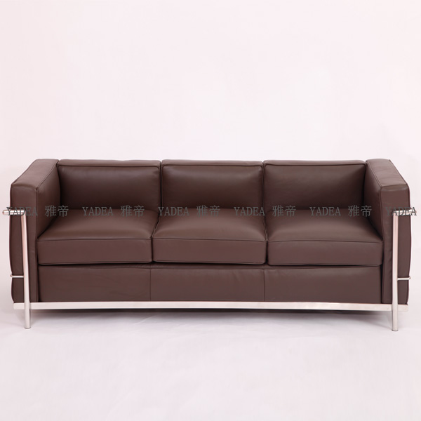 簡(jiǎn)約沙發(fā)：三人位柯布西耶沙發(fā)