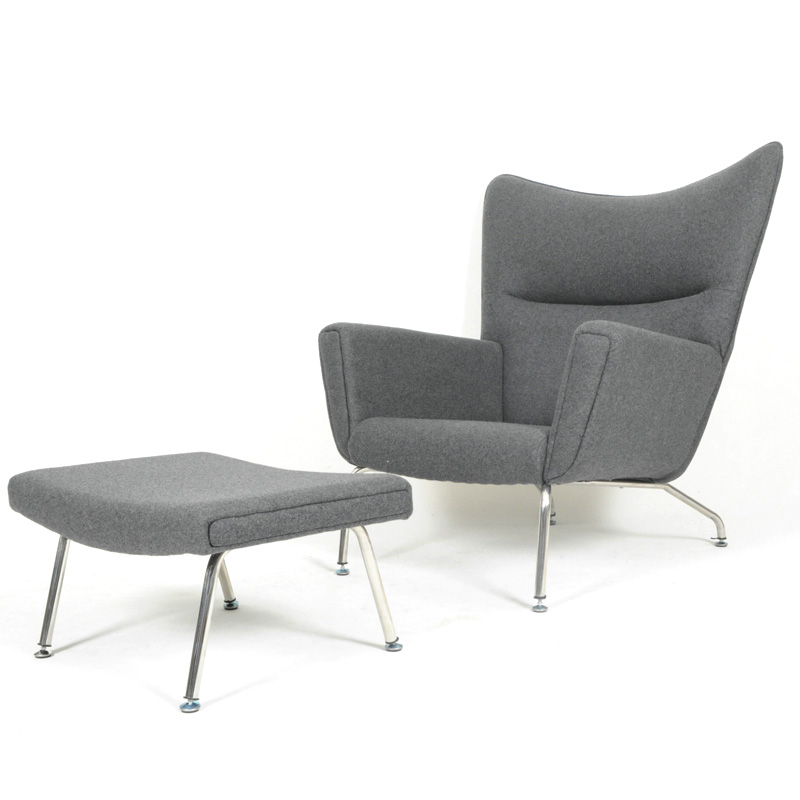 北歐風格躺椅（CH445 Wing Chair）