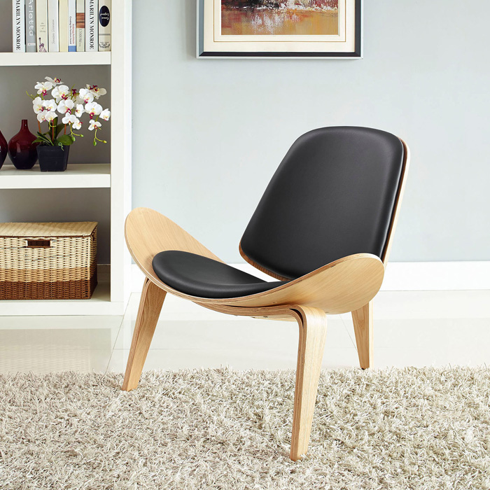 Wegner shell chair（三腳休閑椅）