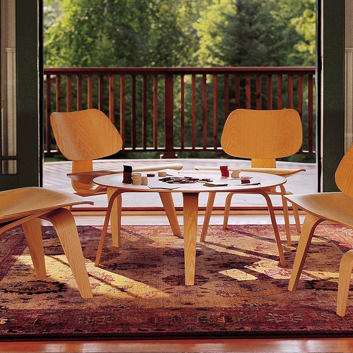 實(shí)木茶幾咖啡桌 Molded Plywood Coffee Table