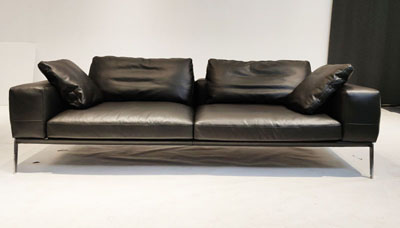 現(xiàn)代簡約時尚休閑真皮沙發(fā)